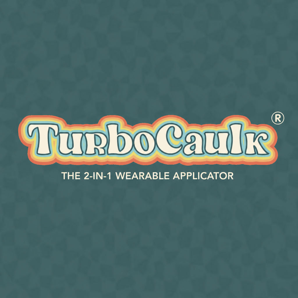 TurboCaulk® – Applicateur et lisseur de mastic réutilisable 2-en-1