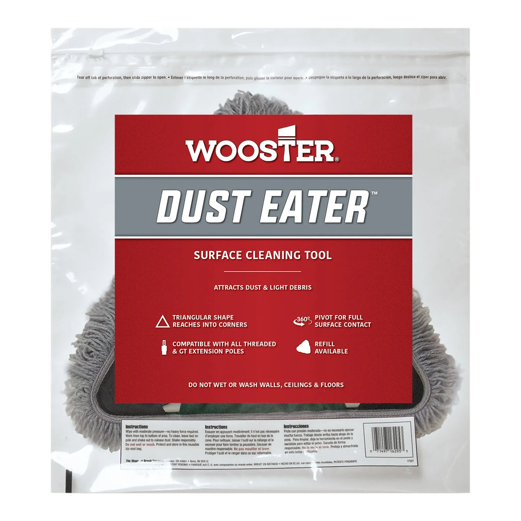 Lingette anti poussière Wooster Dust Eater pour préparation des supports avant peinture